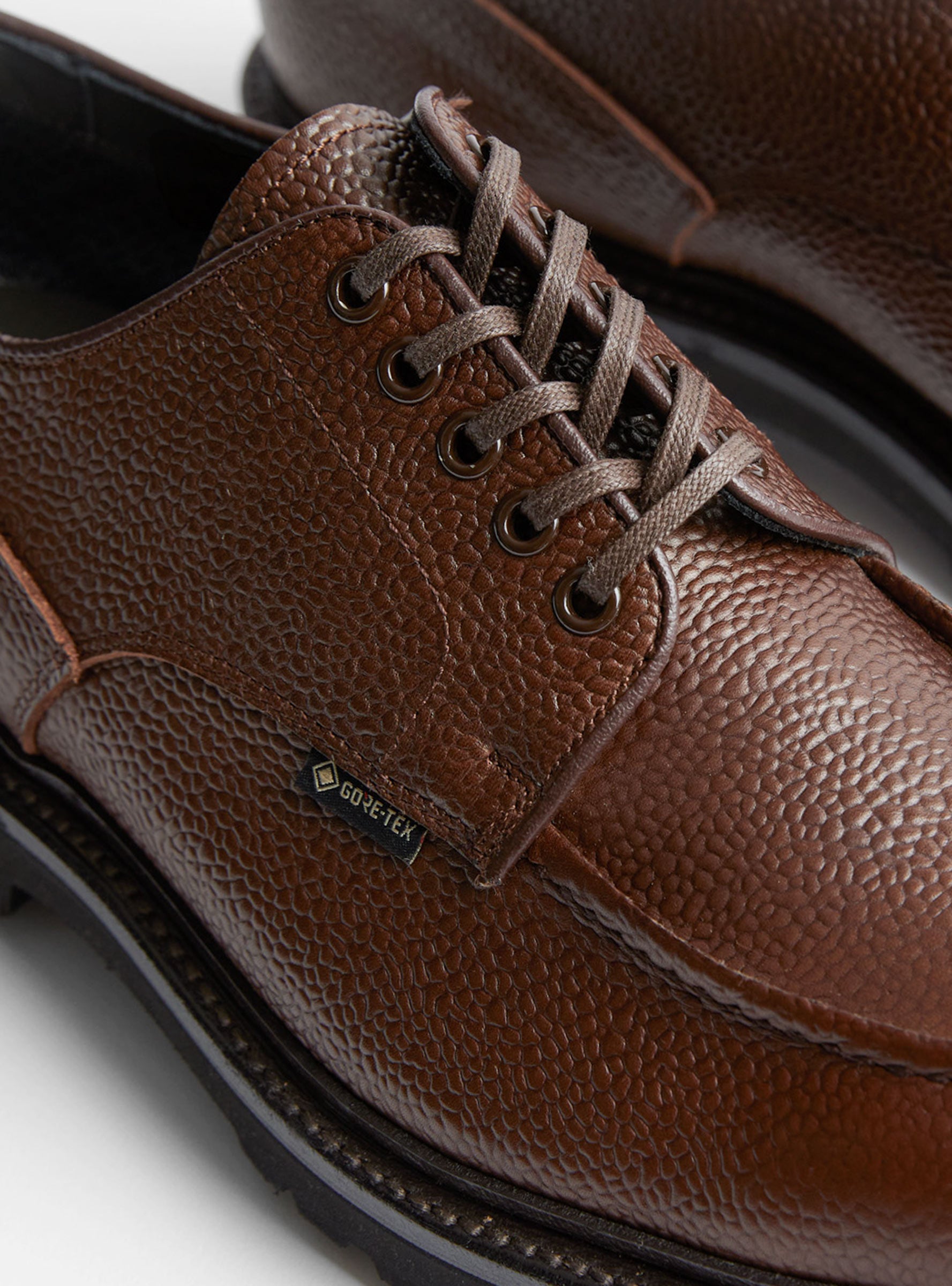 U-Tip GTX Derby Brown Grain by REGAL Shoe & Co. | Couverture & The