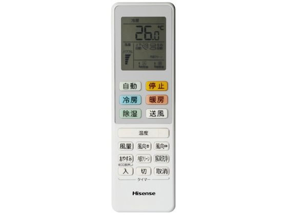 ハイセンス 【標準工事付】 6畳向け 冷暖房エアコン e angle select S