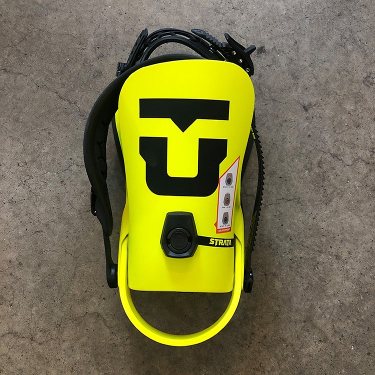 Union Strata 19/20 (Hazard Yellow) Bindings at Emage Colorado, LLC