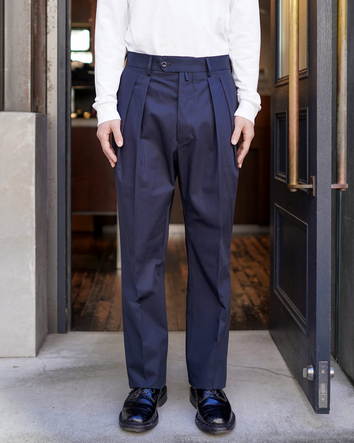 NEAT｜Sustainable Chino｜STANDARD TYPE Ⅰ - Navy｜PRODUCT