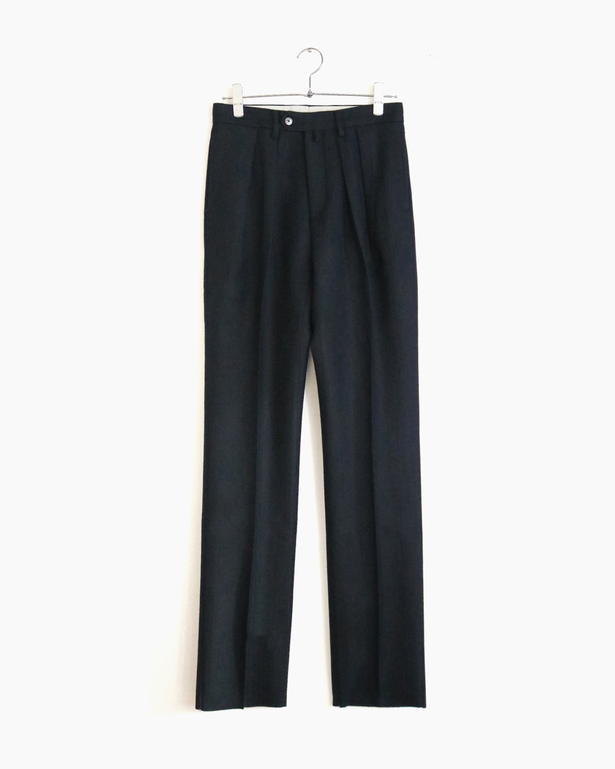 NEAT｜FOX BROTHERS WOOL HERRINGBONE｜STANDARD - Black｜PRODUCT