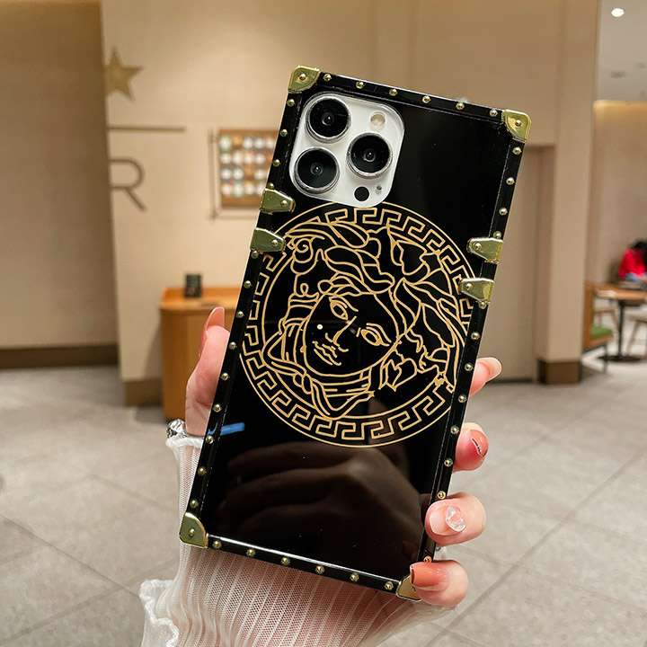 シリコン ヴェルサーチ versace アイフォン 15 カバー 亮面 versace