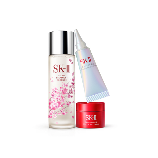 ニューライフ 桜 トライアル キット (エアリークリーム) / SKII