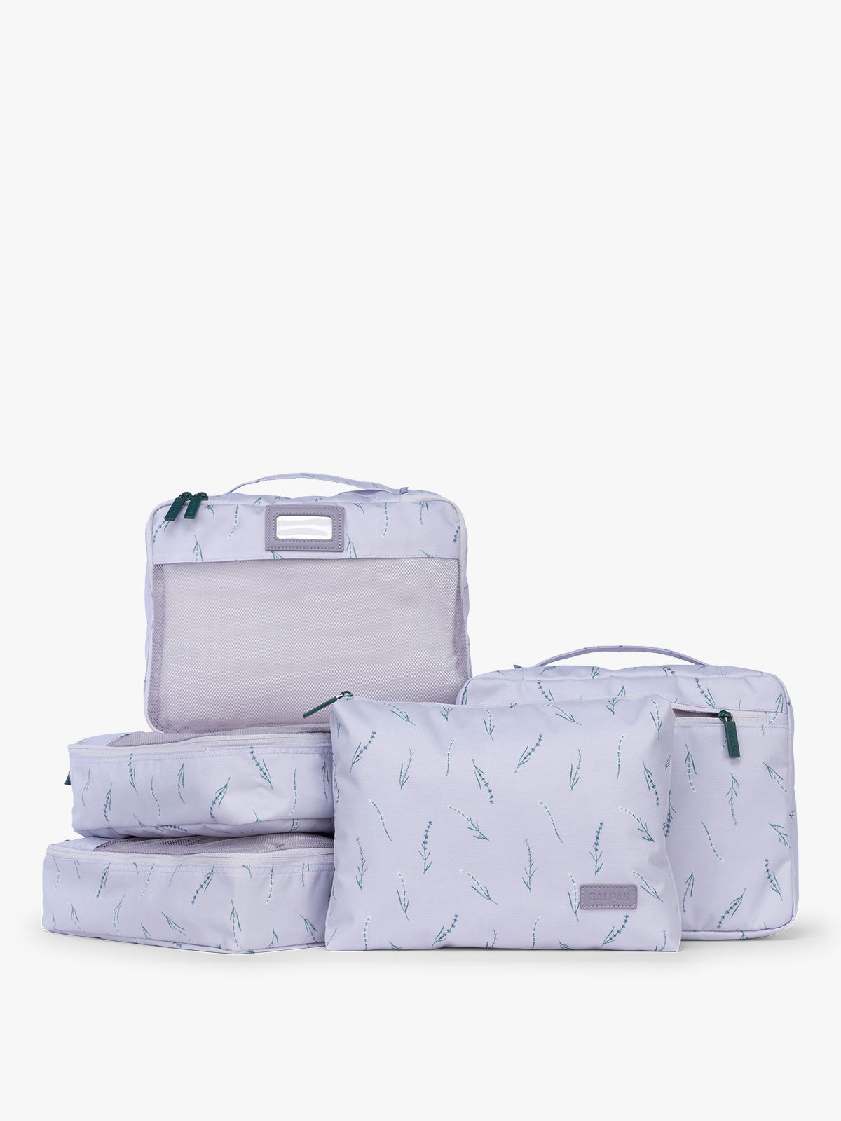 Packing Cubes Set (5 Pieces) in Lavender Bloom | CALPAK