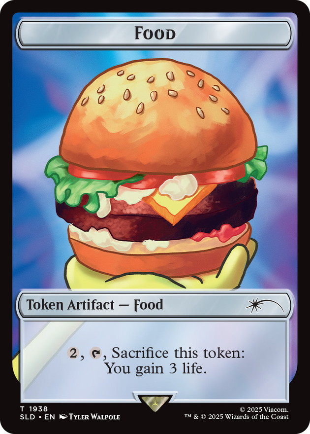 EX+](1938)食物トークン/Food Token《英語》【SLD】