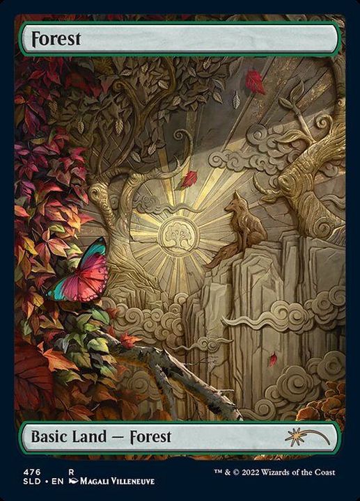 EX+](FOIL)(476)森/Forest《英語》【SLD】