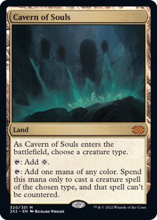 FOIL)魂の洞窟/Cavern of Souls《英語》【2X2】