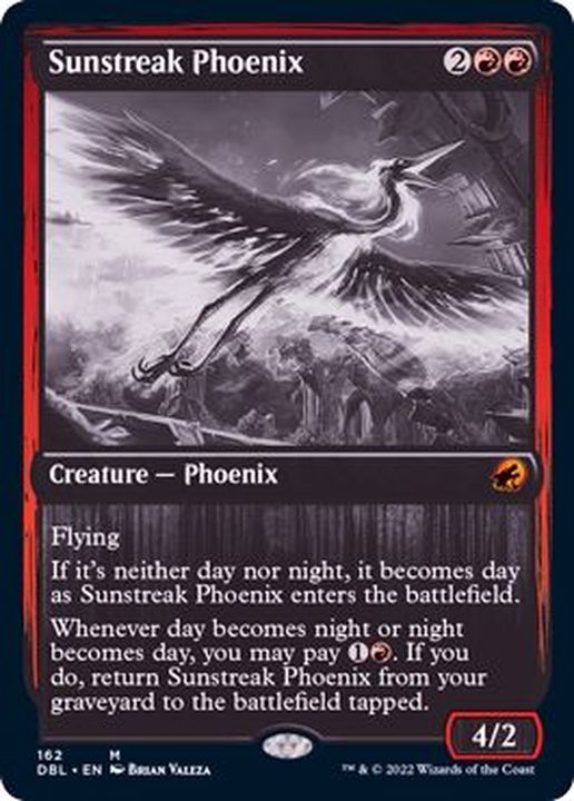 FOIL)太陽筋のフェニックス/Sunstreak Phoenix《英語》【DBL】