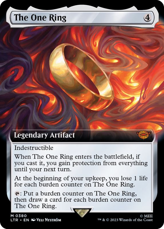 FOIL)(フルアート)(380)一つの指輪/The One Ring《英語》【LTR】