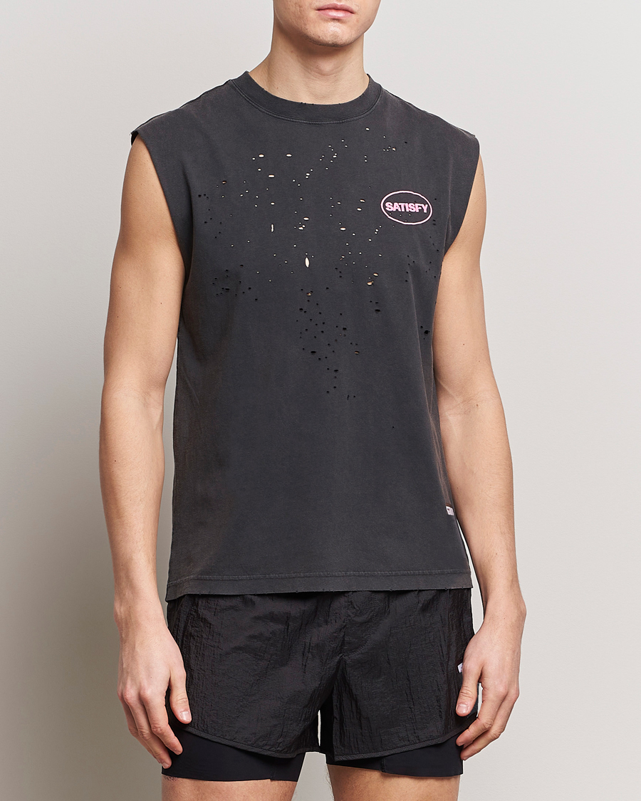 Satisfy MothTech Muscle Tee Aged Black at CareOfCarl.com