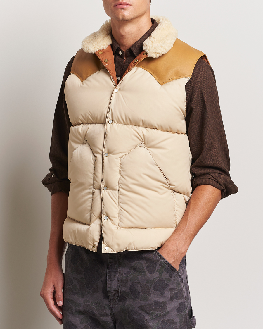 Rocky Mountain Featherbed Christy Vest Light Beige at CareOfCarl.com