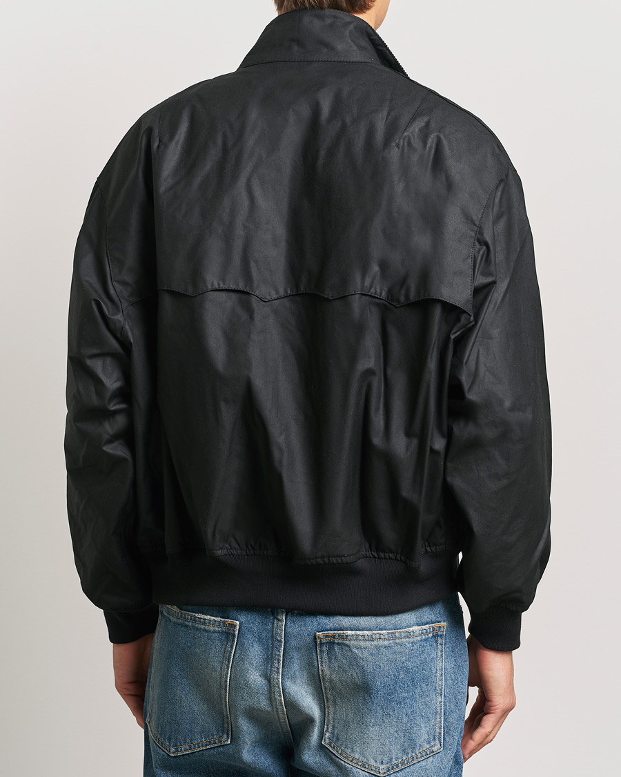 Baracuta Baracuta x Barbour Wax Jacket Black at CareOfCarl.com