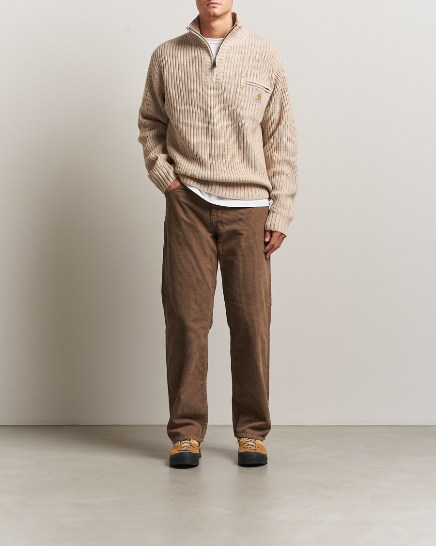 Carhartt WIP Detroit Half Zip Palisander at CareOfCarl.com