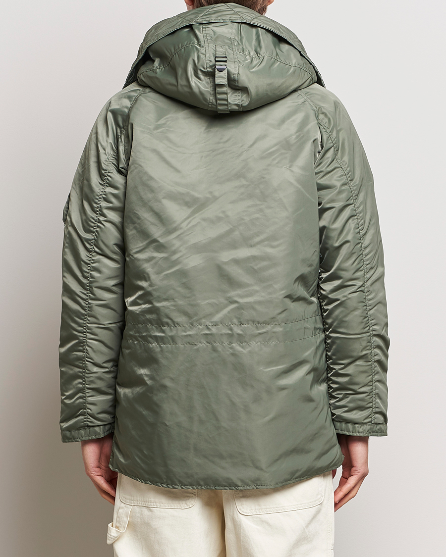 BEAMS PLUS MIL Type N-3B Parka Sage osoitteesta CareOfCarl.fi