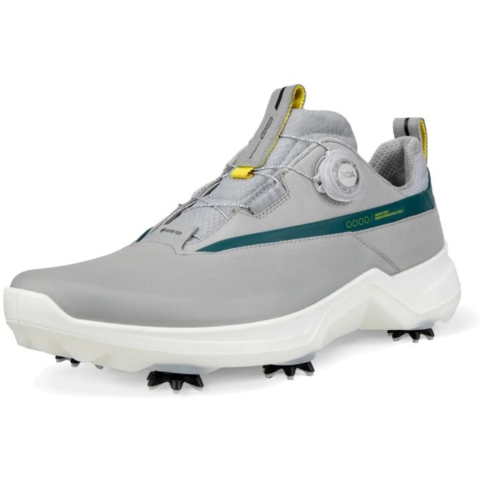 ECCO BIOM G5 BOA Golf Shoes Concrete/Baygreen - Carl's Golfland