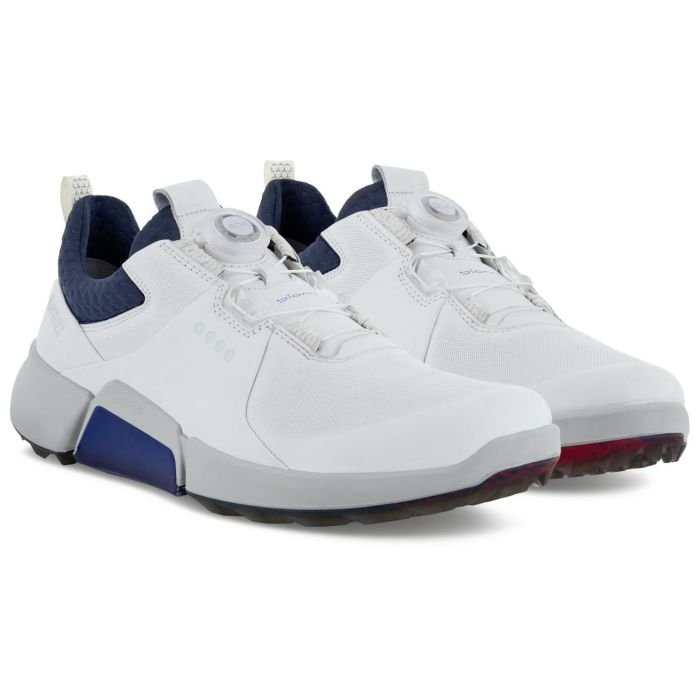 ECCO BIOM H4 Boa Golf Shoes White - Carl's Golfland