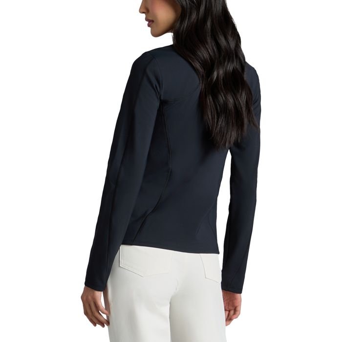 G/FORE Women's Brushed Back Stretch Fitted Layer Golf Pullover