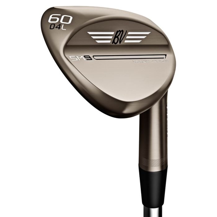 Titleist Vokey Design SM9 Spin Milled Wedges Brushed Steel