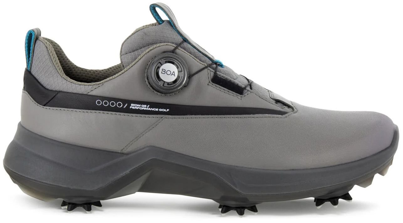 ECCO BIOM G5 BOA Golf Shoes Steel/Black - Carl's Golfland