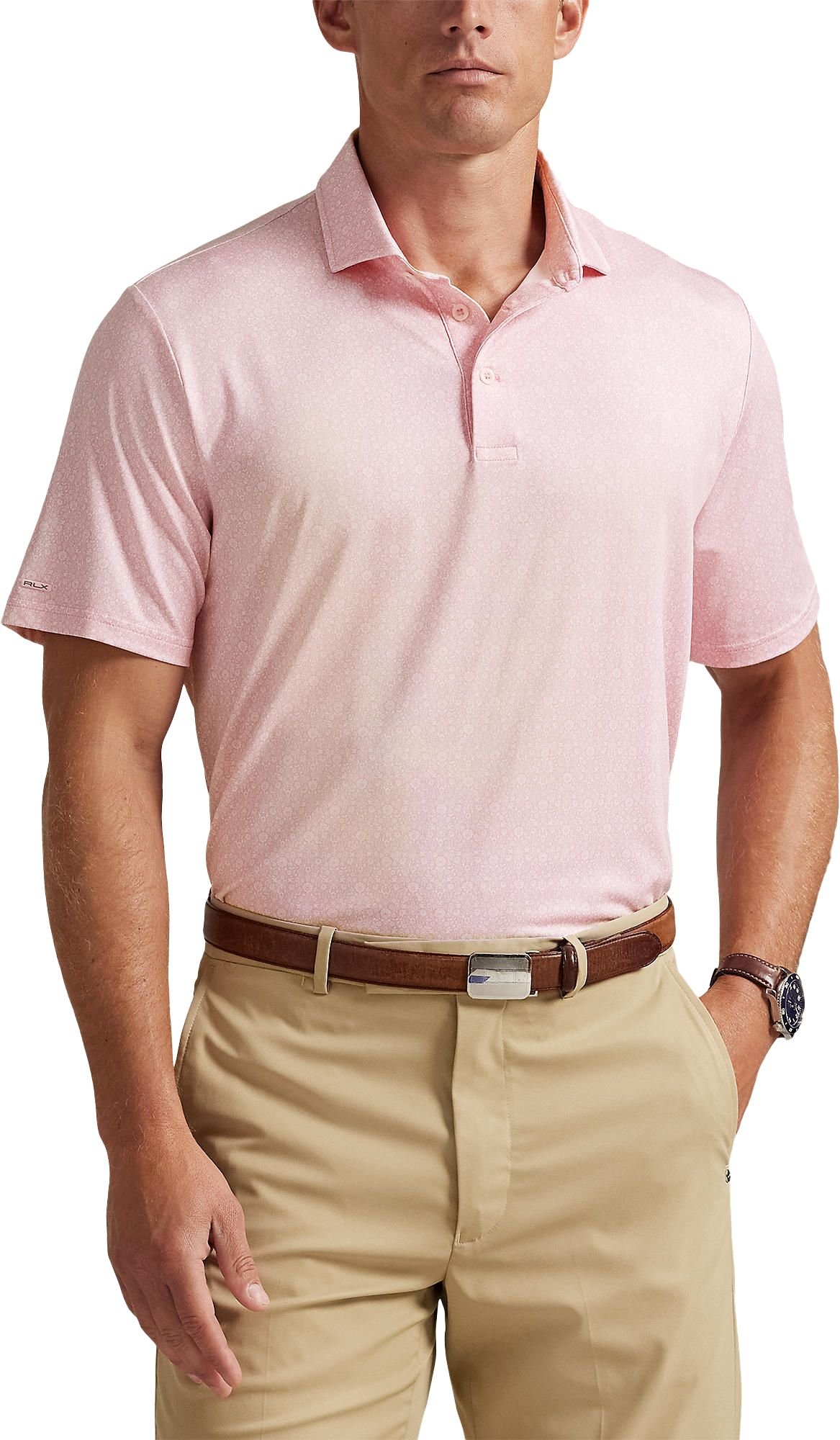 RLX Ralph Lauren Printed Classic Fit Performance Golf Polo Shirt