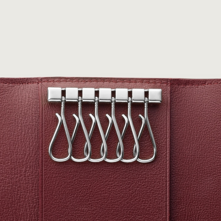 CRL3001359 - 6-Key Key Ring, Must de Cartier - Black calfskin