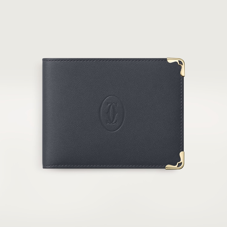 6 credit card compact wallet, Must de Cartier