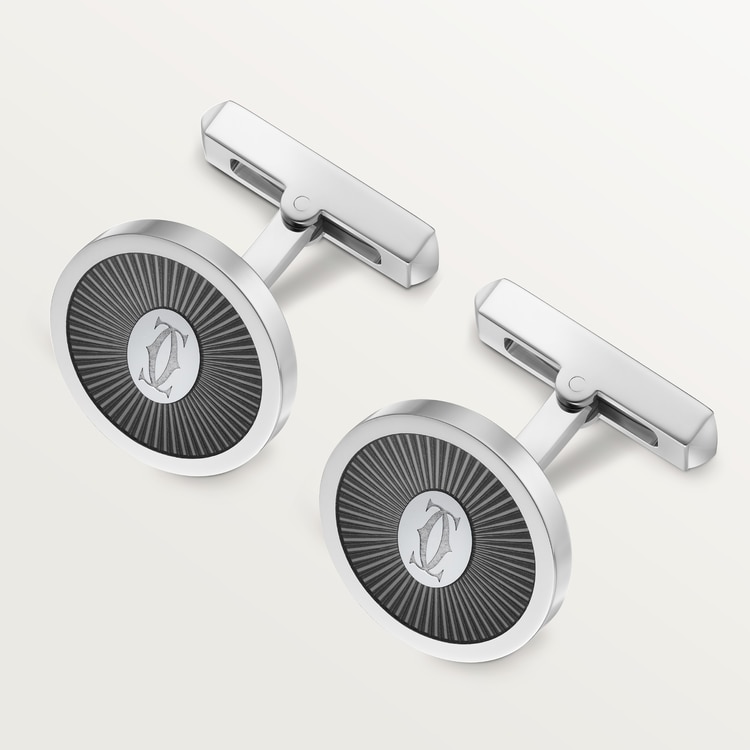 Double C de Cartier cufflinks