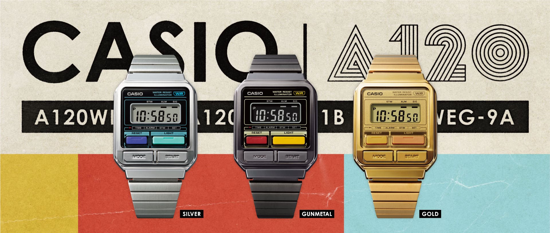 レトロ腕時計13選：時代をこえて愛される古くて新しいデザインとは | CASIO