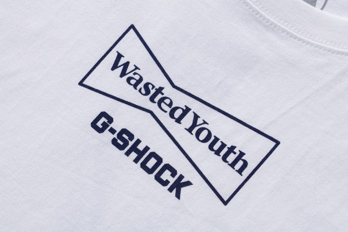 Wasted Youth x G-SHOCK コラボレーション Tシャツ WHITE XLサイズ | CASIO