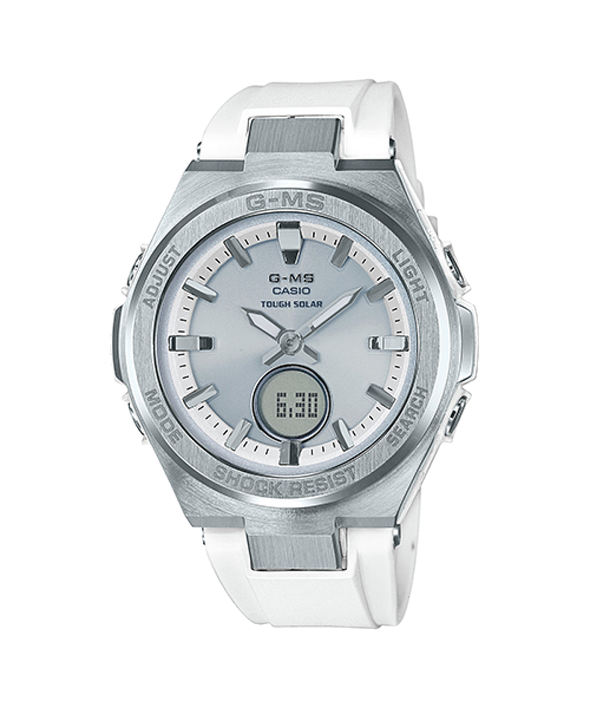 MSGS200-7A | BABY-G Women's White and Silver Watch | CASIO