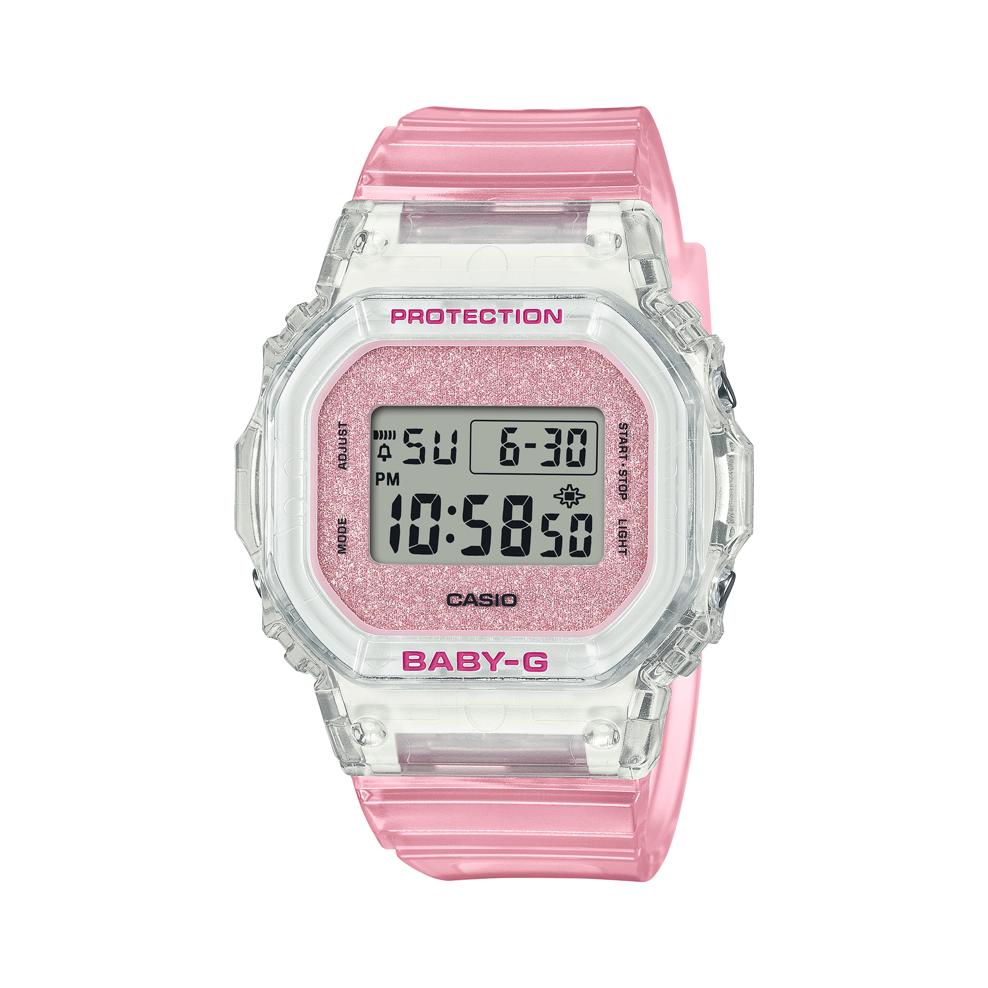 BGD565GC-4 | BABY-G DIGITAL Transparent color | CASIO