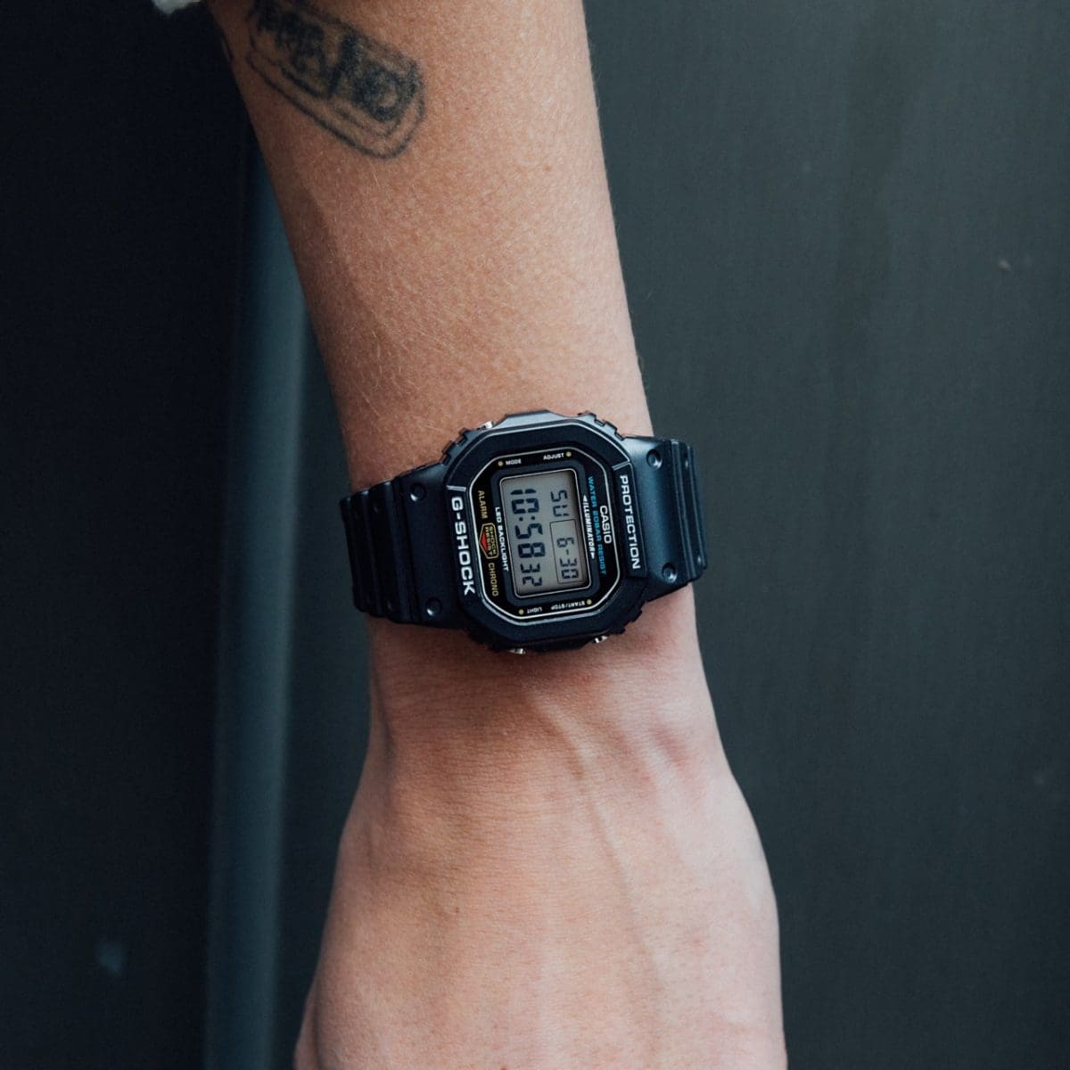 DW5600E-1V | Classic G-SHOCK DW5600E-1V Digital 5600 Series Watch