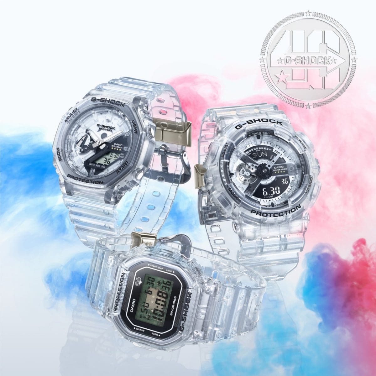 DW5040RX-7 | G-SHOCK 5600 SERIES Transparent color | CASIO