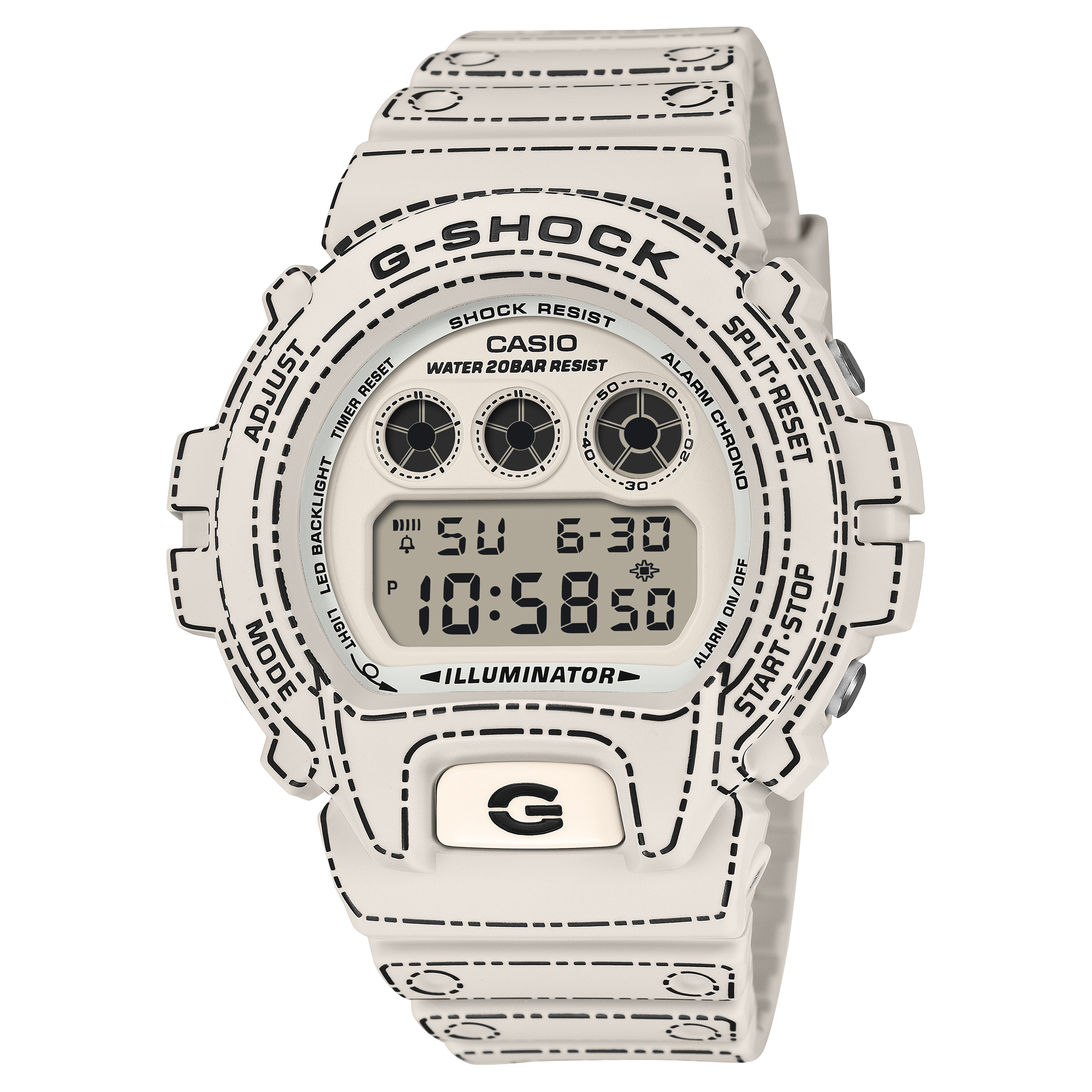DW6900RGM-5 | G-SHOCK DIGITAL Brown | CASIO