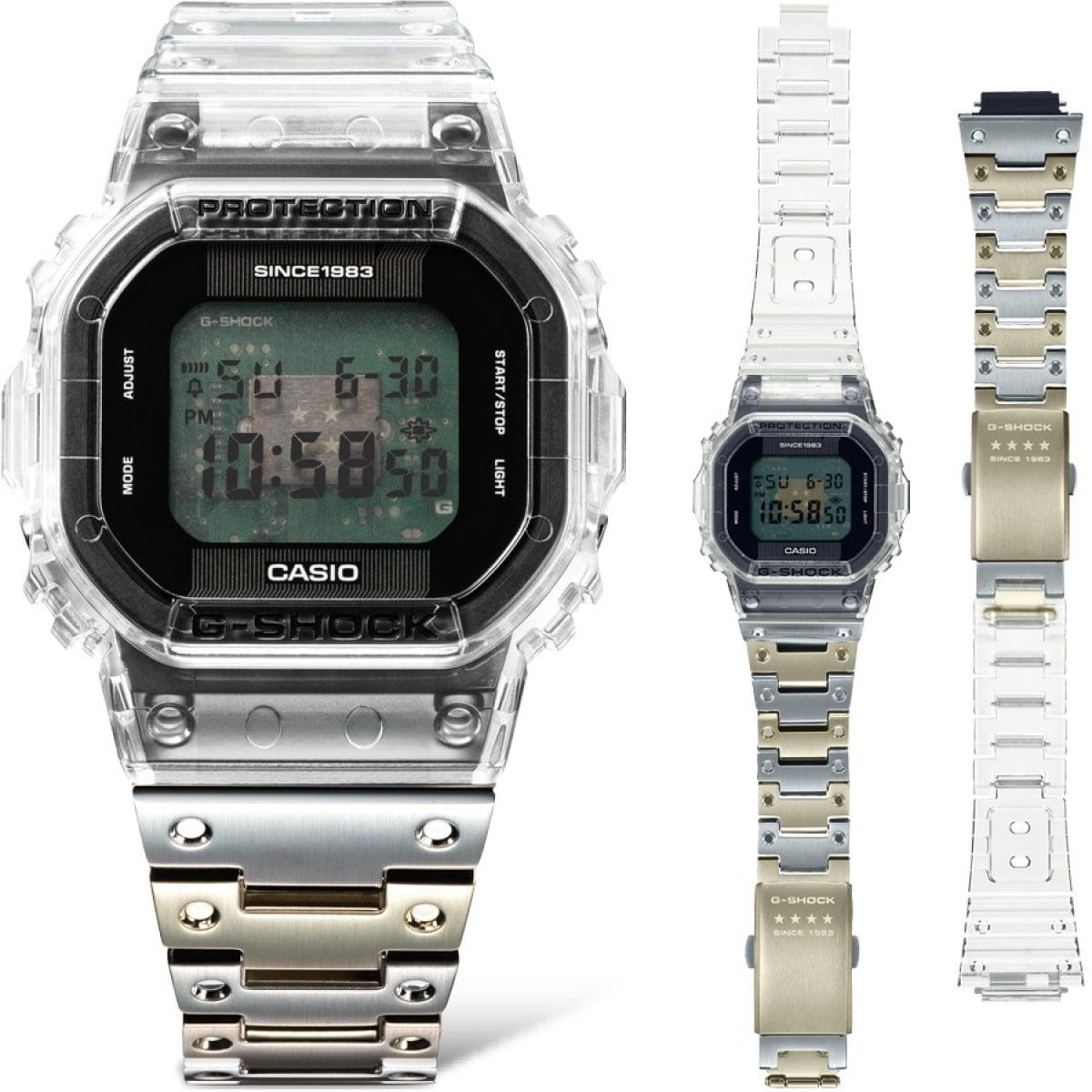 DWE5640RX-7 | G-SHOCK 5600 SERIES Transparent color | CASIO