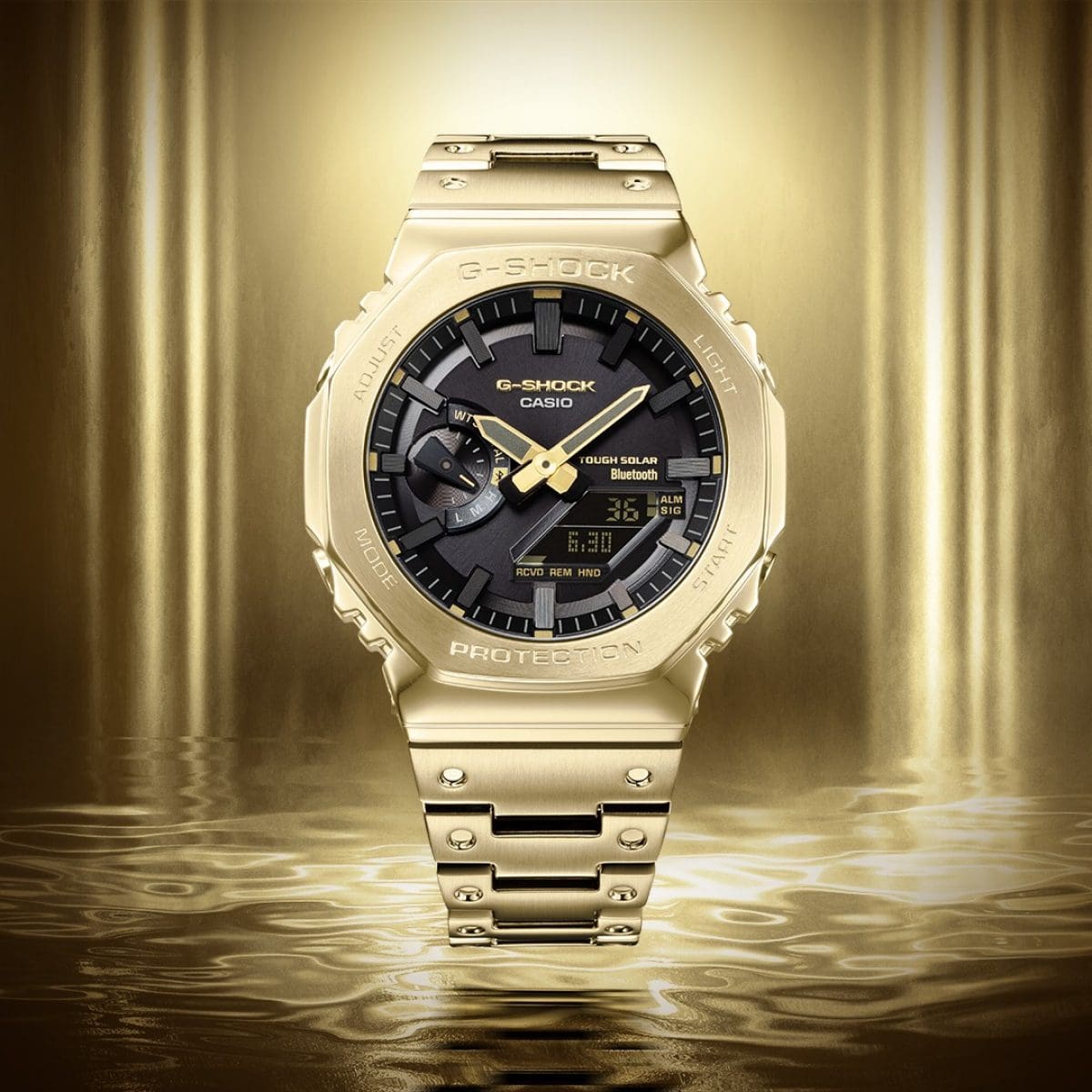GMB2100GD-9A | G-SHOCK FULL METAL Gold | CASIO