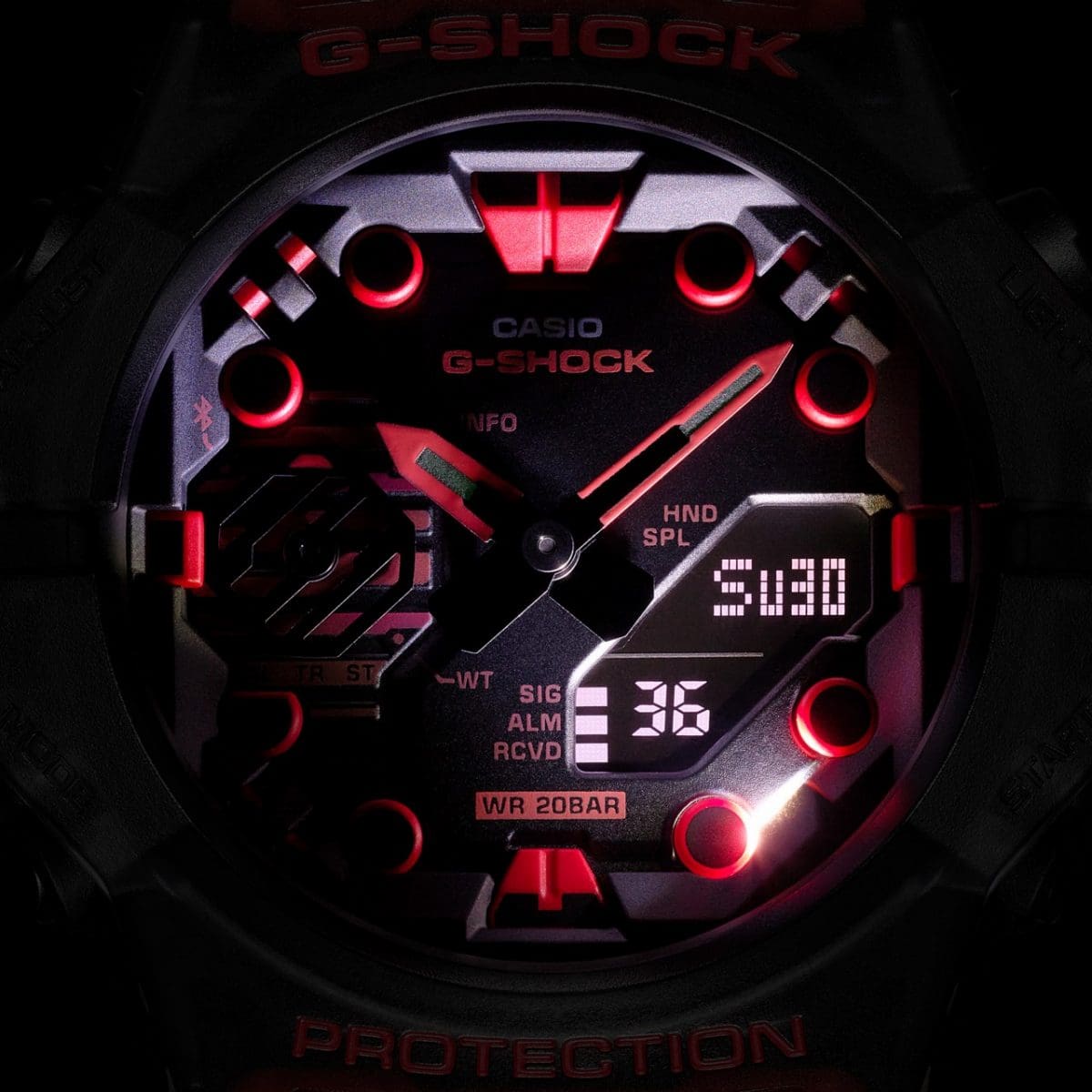 GAB001G-1A | G-SHOCK ANALOG-DIGITAL Transparent color | CASIO