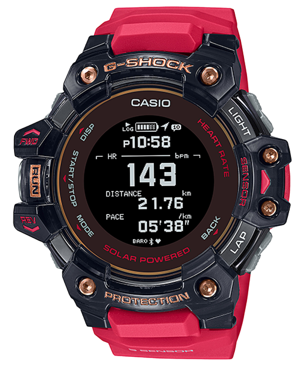 GBDH1000-4A1 | Black Move Watch - G-SHOCK | CASIO