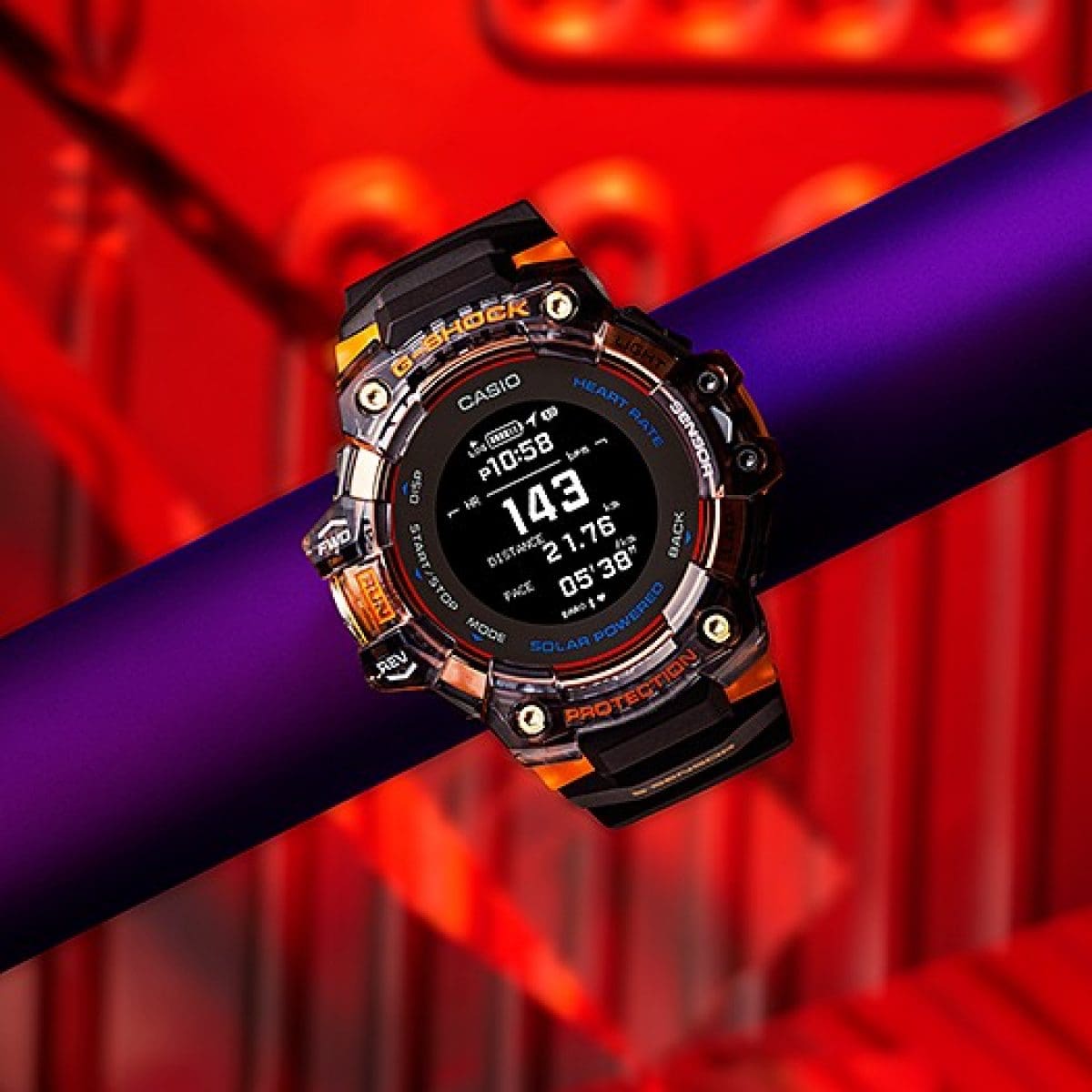 GBDH1000-1A4 | G-SHOCK G-SHOCK MOVE Transparent color | CASIO