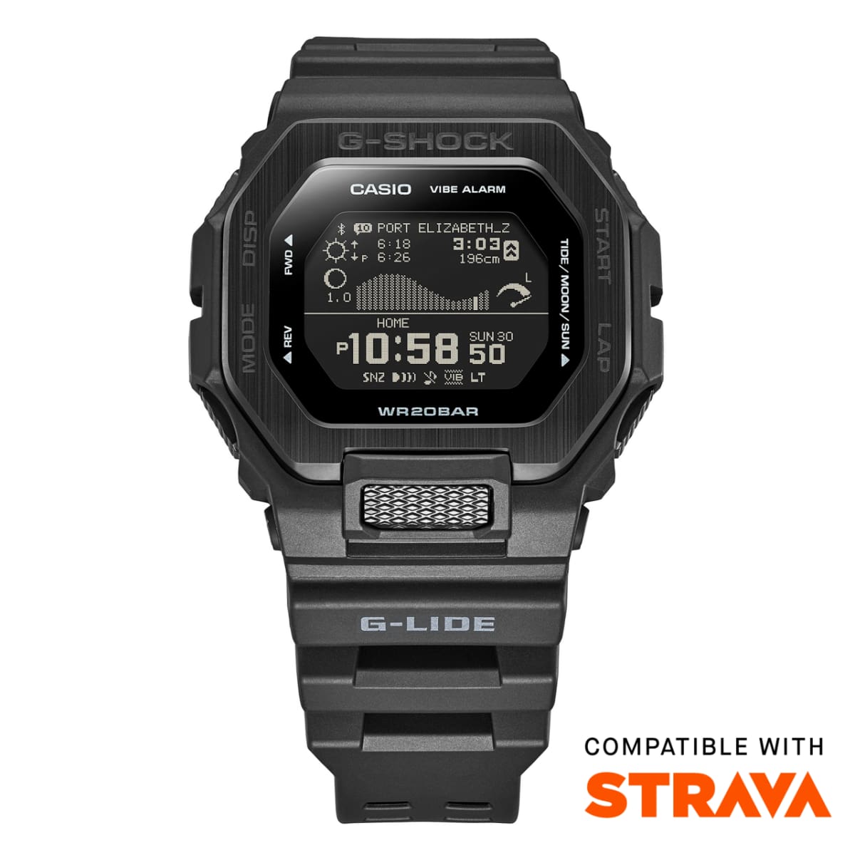 GBX100NS-1 | Black Move Watch - G-SHOCK | CASIO