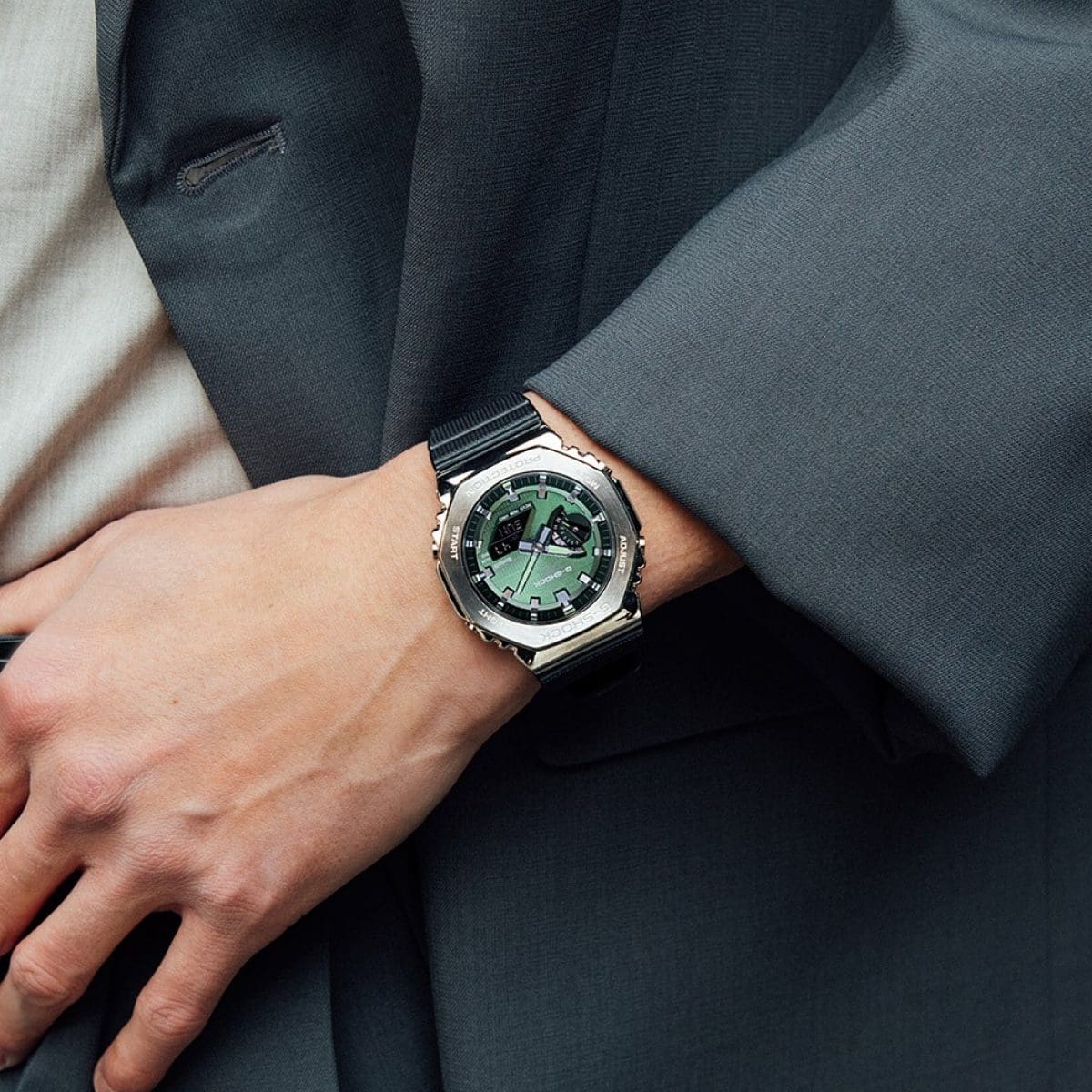 GBM2100A-1A3 | G-SHOCK G-STEEL Silver | CASIO