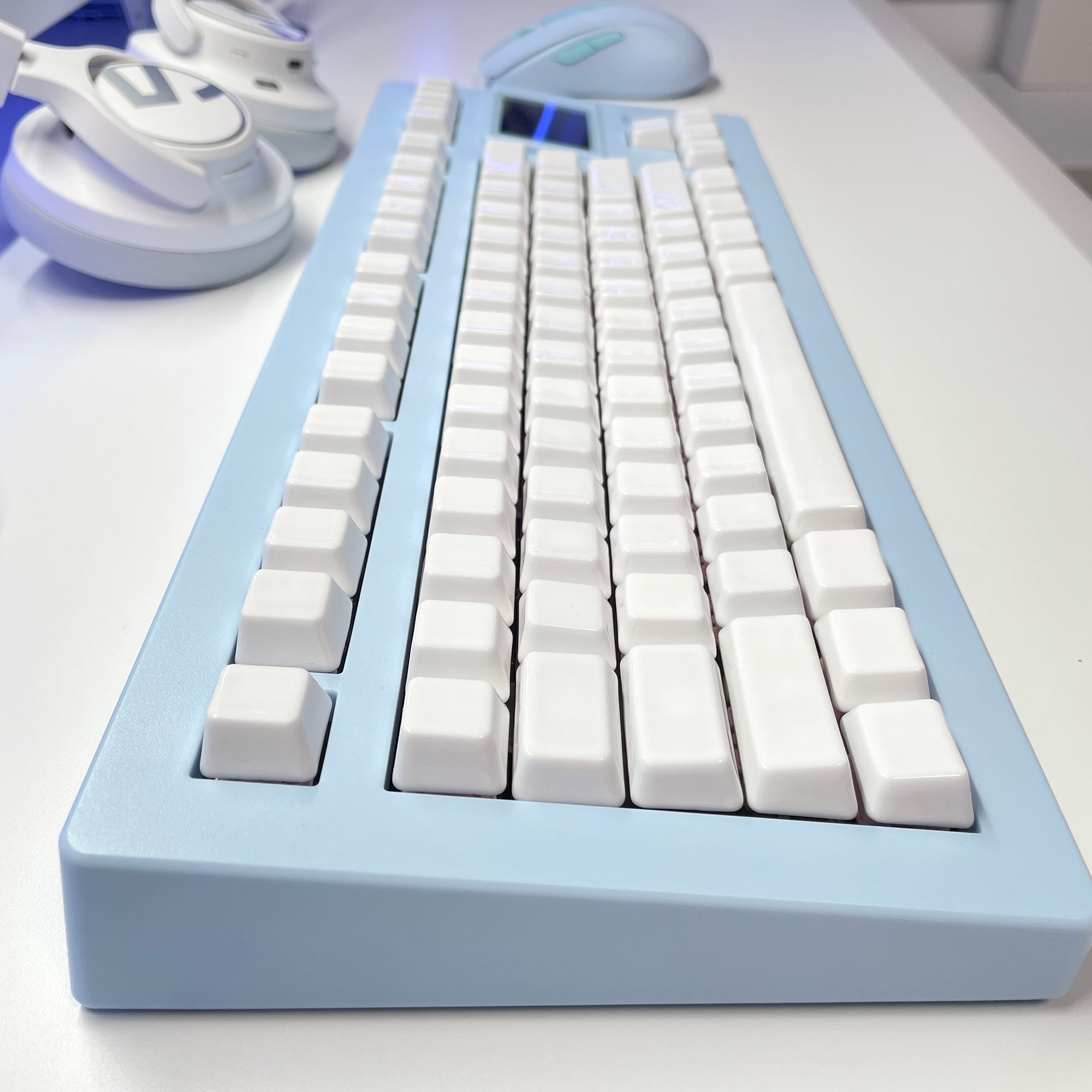 セラミック キーキャップ フルセット - 白 | Cerakey
