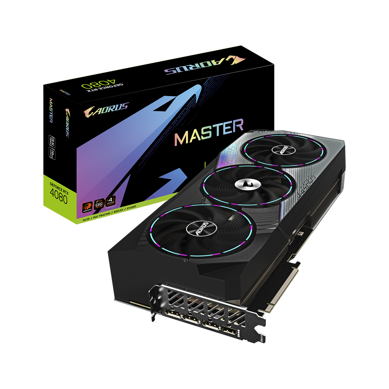 GV-N4080AORUS M-16GD | GIGABYTE NVIDIA GeForce RTX 4080 搭載