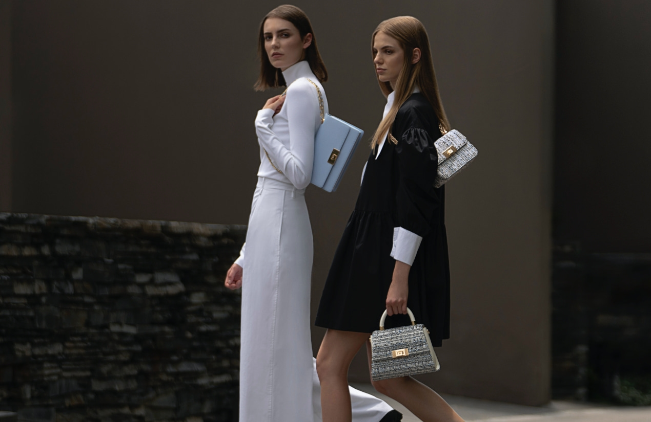 Mock Croc, Velvet & Tweed Bags | Winter 2021 - CHARLES & KEITH US