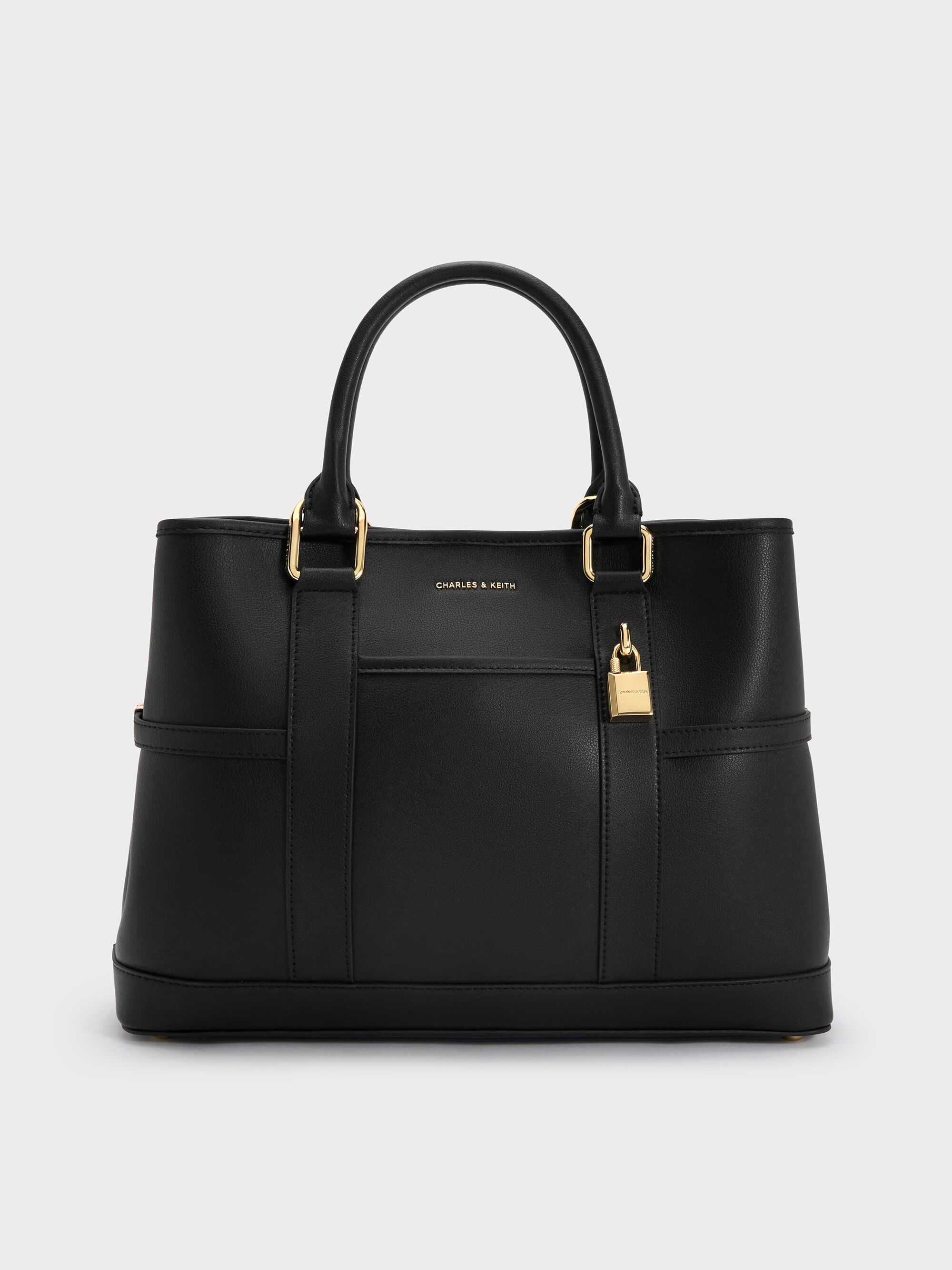 トートバッグ(レディース) - ブラック | CHARLES & KEITH (チャールズ