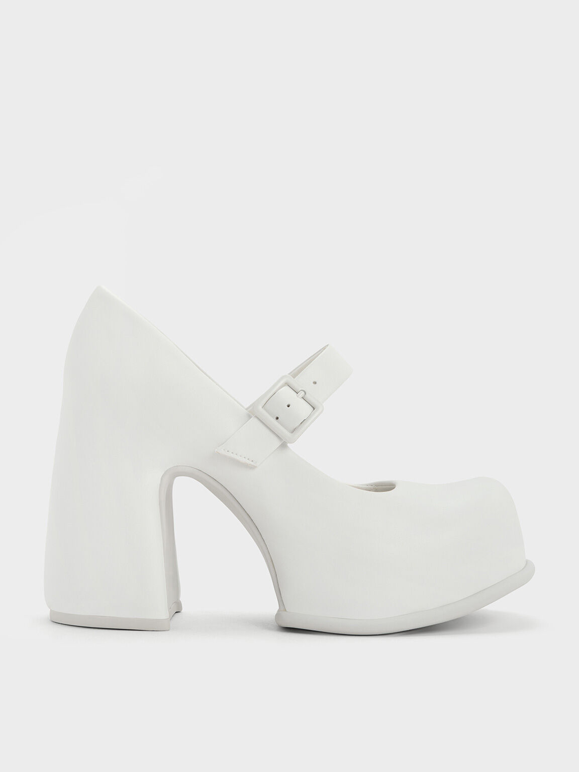 Pixie ピクシー メリージェーン - ホワイト | CHARLES & KEITH