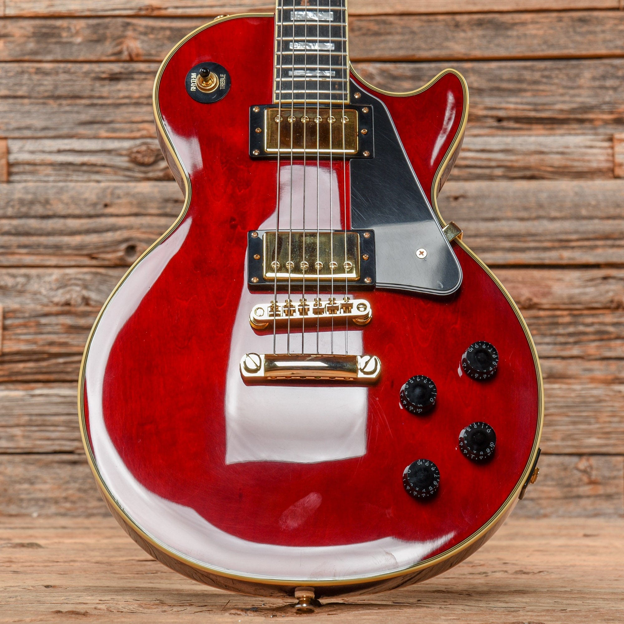 Epiphone Les Paul Custom PRO Wine Red 2017 – Chicago Music Exchange
