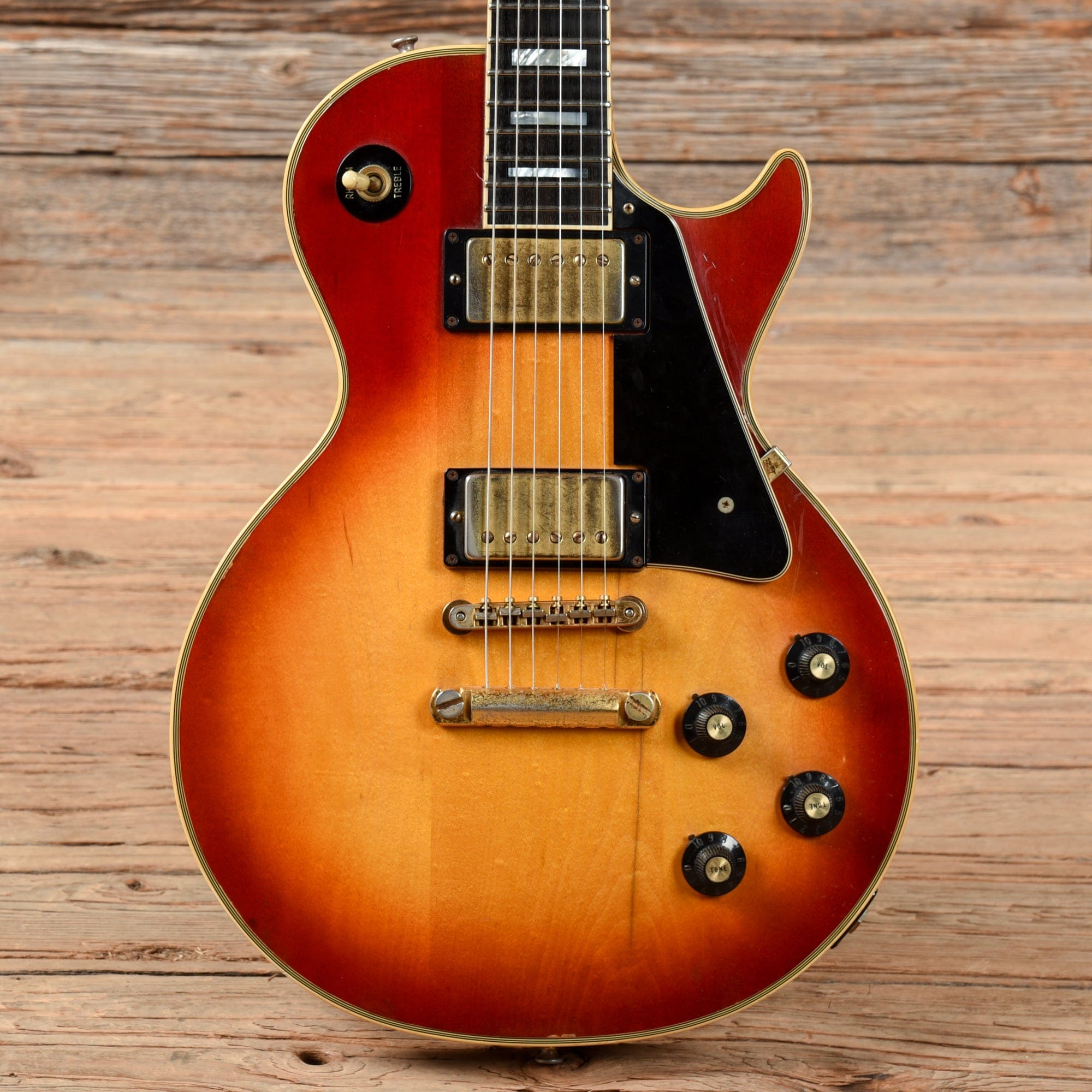 Gibson Les Paul Custom Cherry Sunburst 1971 – Chicago Music Exchange