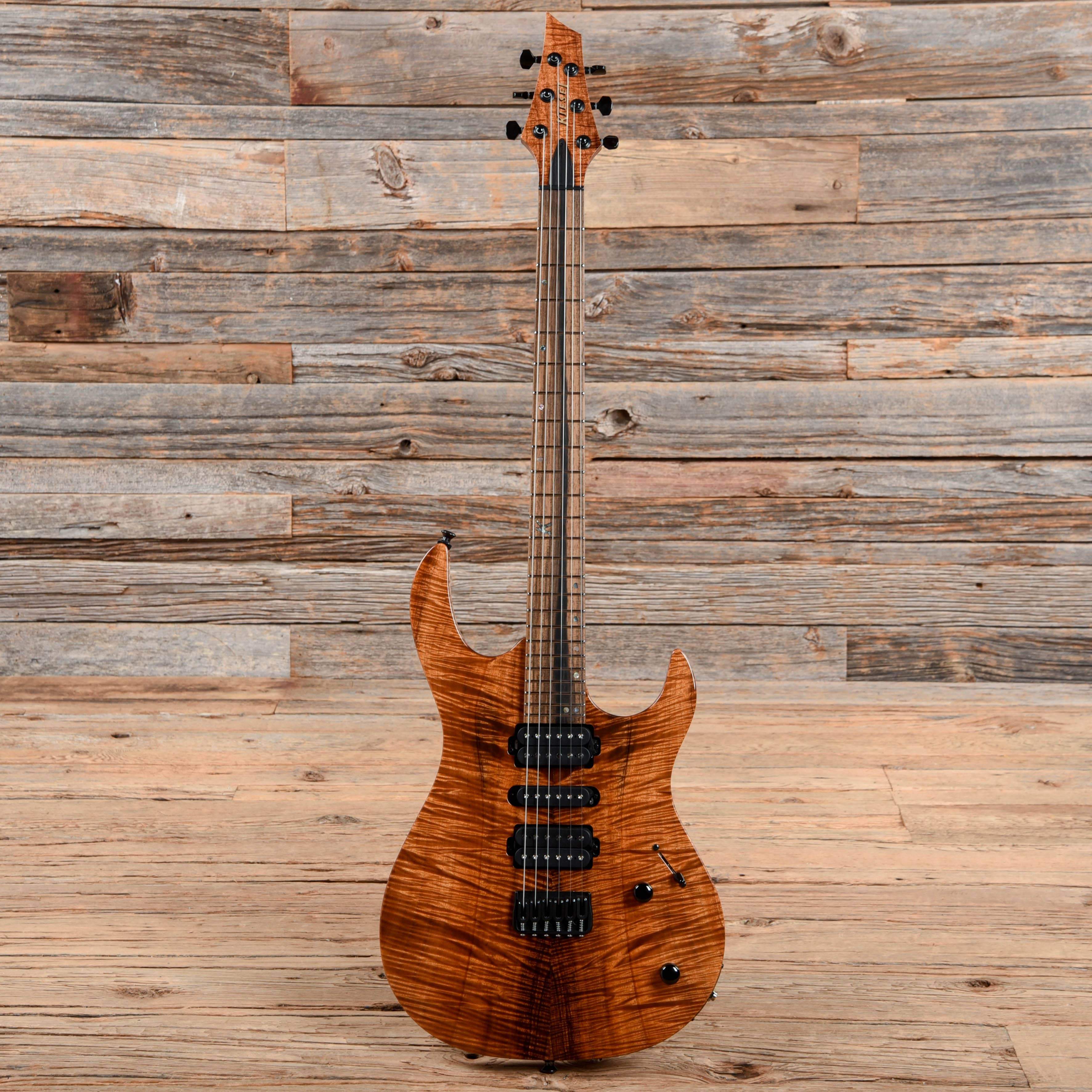 Kiesel Aries 6 HSH Natural Koa – Chicago Music Exchange