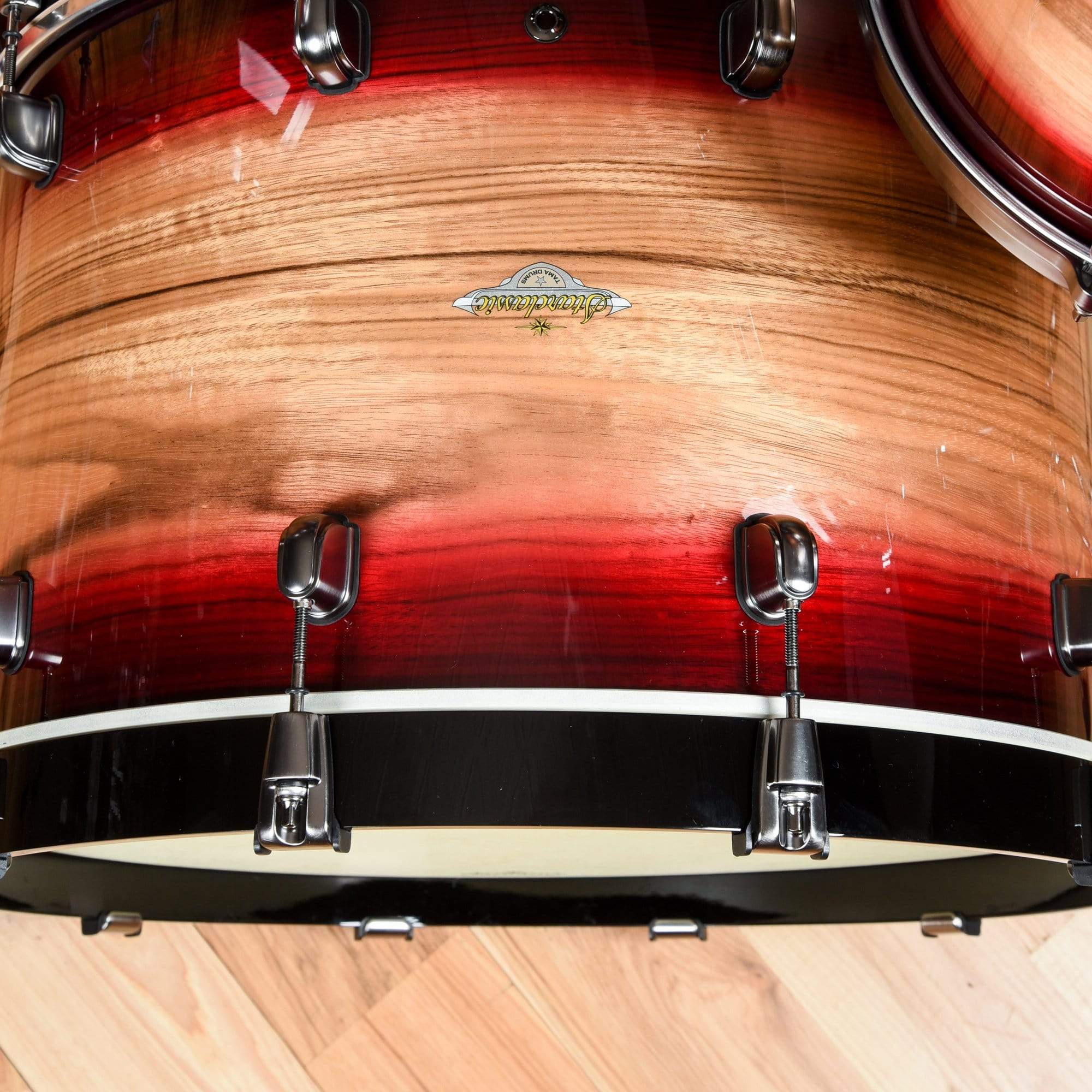Tama Starclassic 12/16/22 3pc. Maple Exotic Drum Kit Ruby Pacific